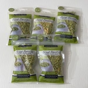 ✅5-Pack Essential Elements Scent Bursts Lemongrass & Coriander